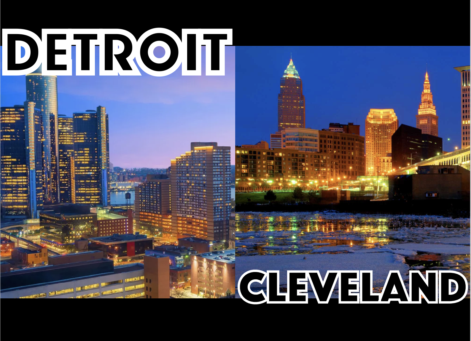 Great Lakes - Detroit Cleveland